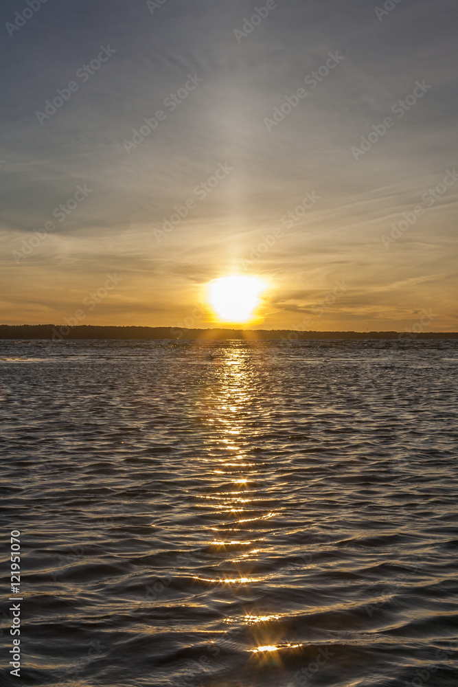 Obraz premium Sea Sunset