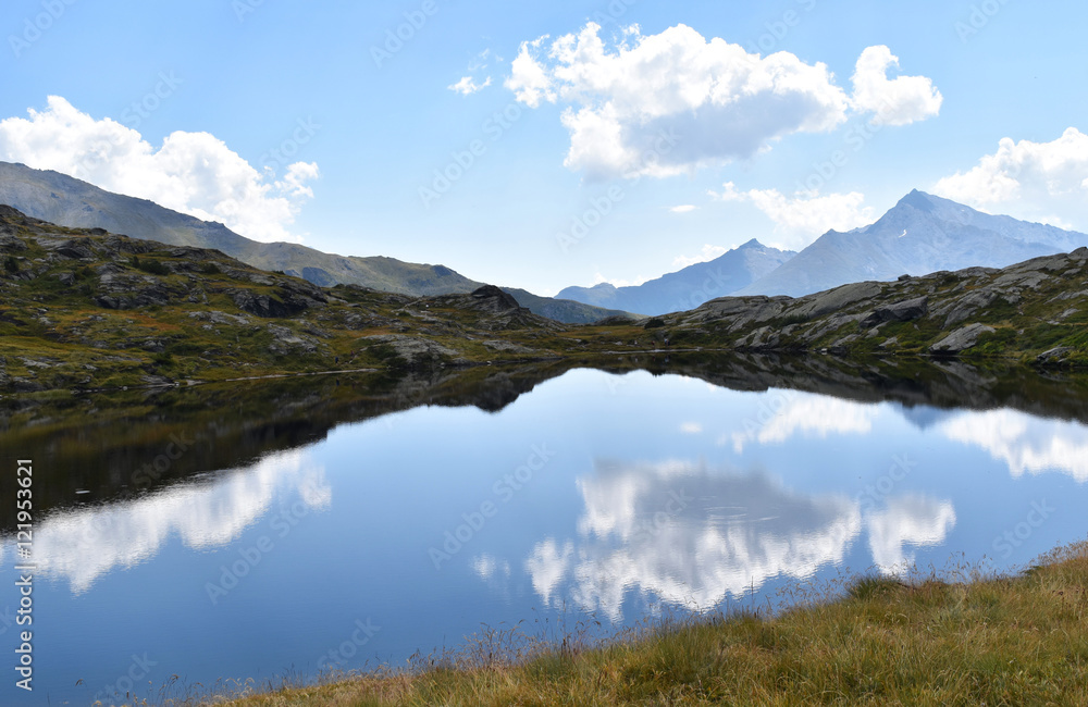 The White Lake at 2000 metres of elevation, Vanoise National Park, France