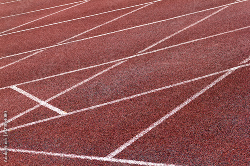 Athletics Stadium Running track curve