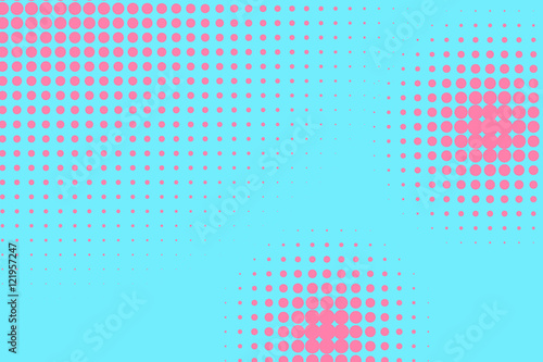 Abstract Creative concept vector comics pop art style blank layout template with clouds beams and isolated dots pattern on background. For Web and Mobile Applications, illustration template design