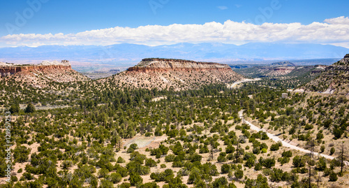 Schilderij op canvas Los Alamos butte