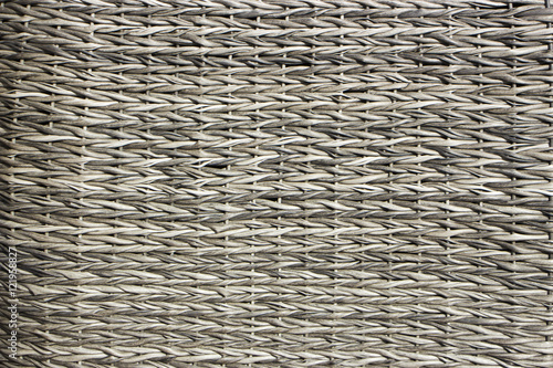 texture of wicker furniture close up