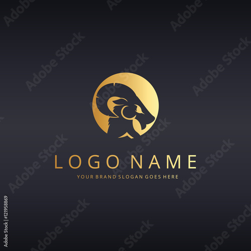Ram logo template 