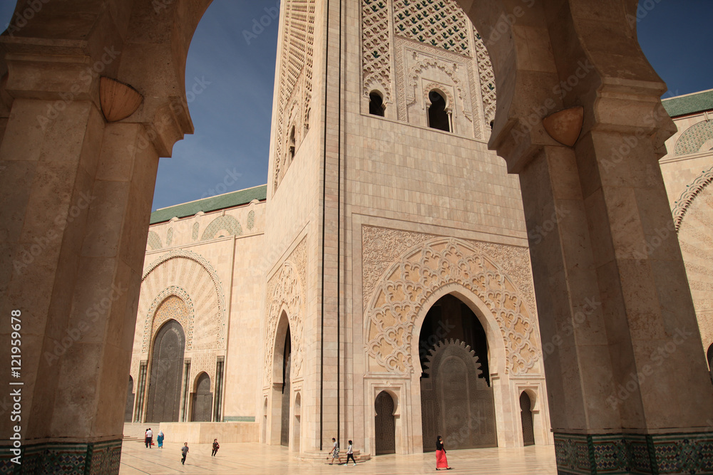 la mosquée hassan 2 belles arches islamic architecture maroc casablanca 