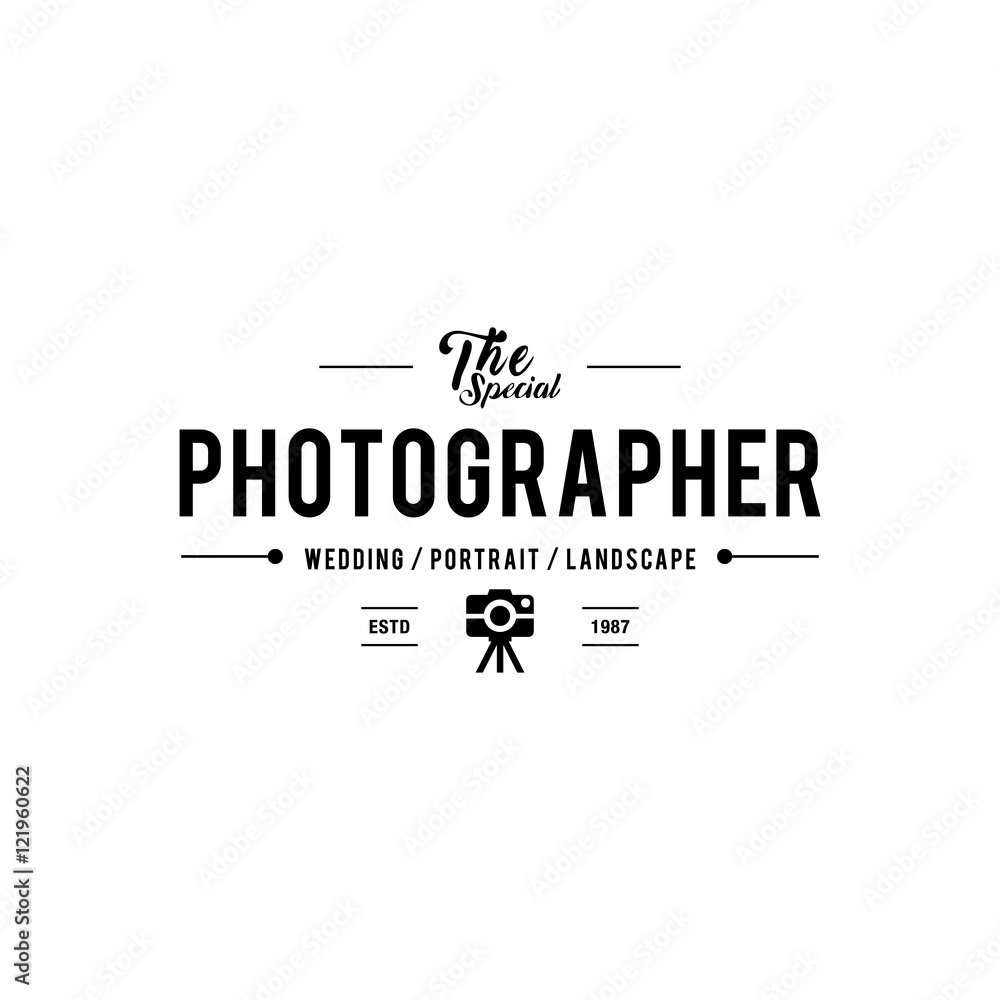 Obraz premium Vintage Badges Photography