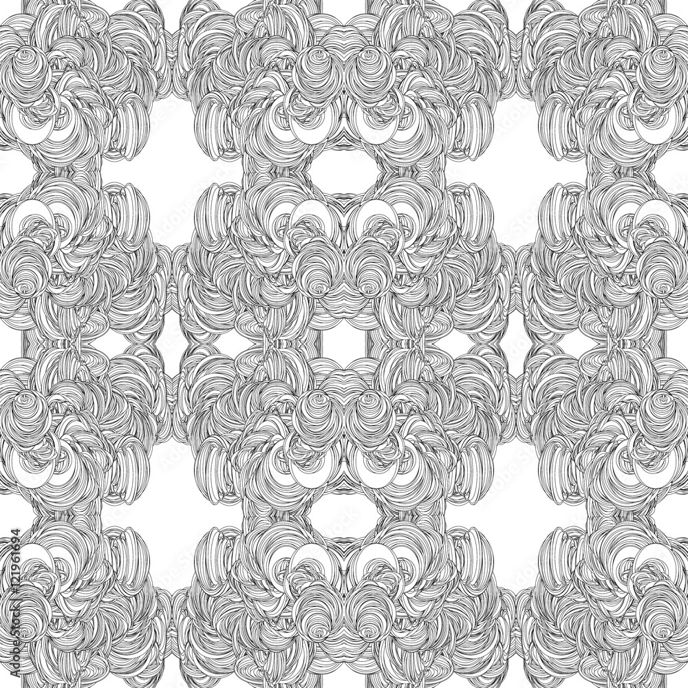 Seamless kaleidoscopic texture