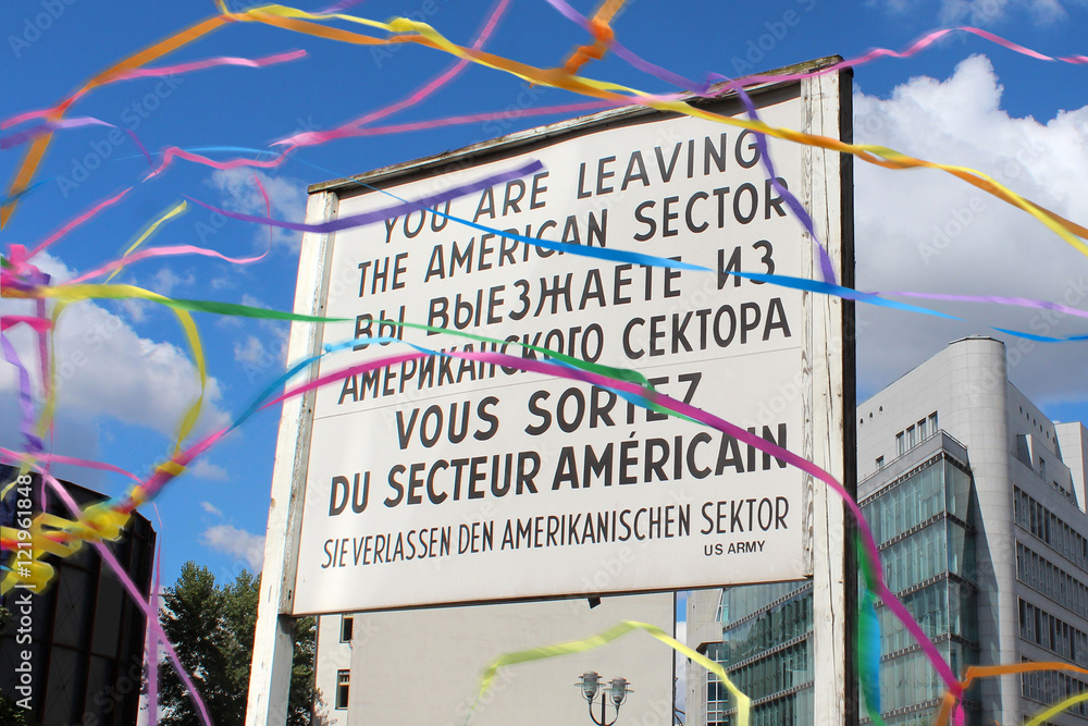 Fototapeta premium Berlin / Checkpoint Charlie