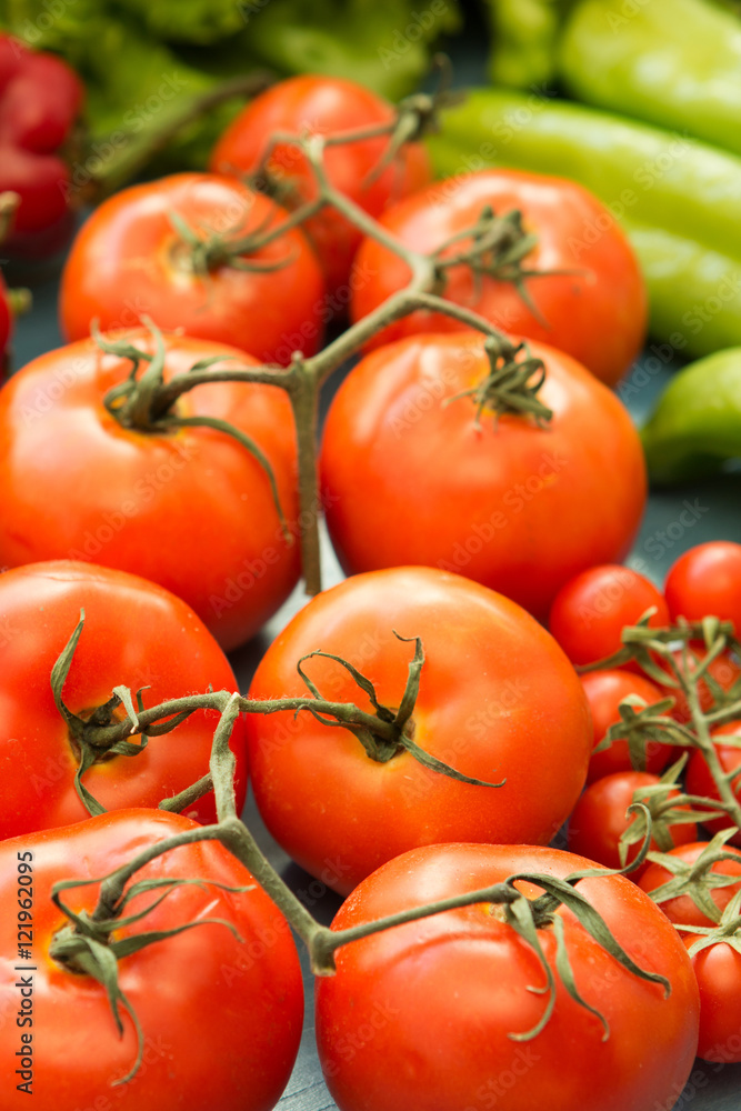 Tasty ingredients for a healthy salad