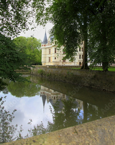 Azay-le-Rideau: reflets...