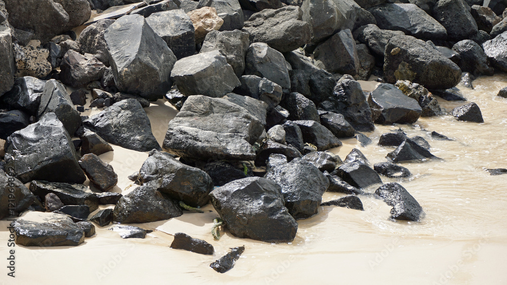 Fototapeta premium rocks on coast