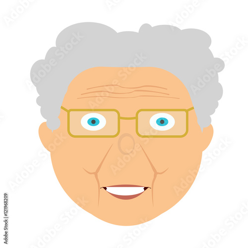 Alte Frau Grafik