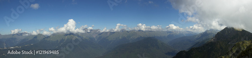 Панорама Кавказских гор photo