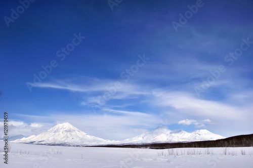 Winter background and landscape. © alena0509