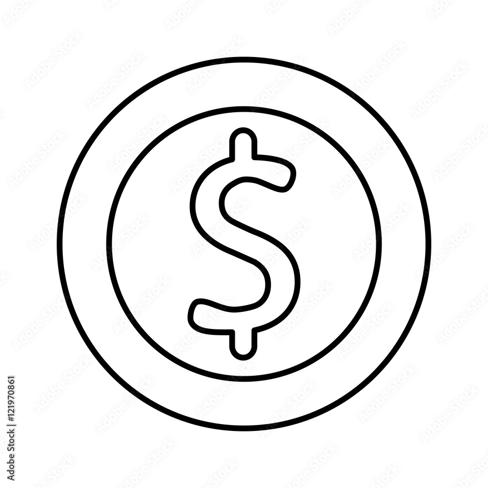 money coins finance icon vector illustration design money coins finance icon vector illustration design