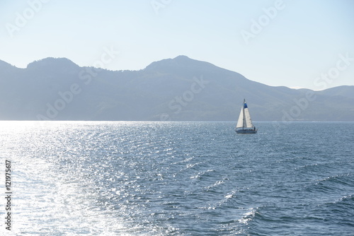 Segelboot bei Mallorca