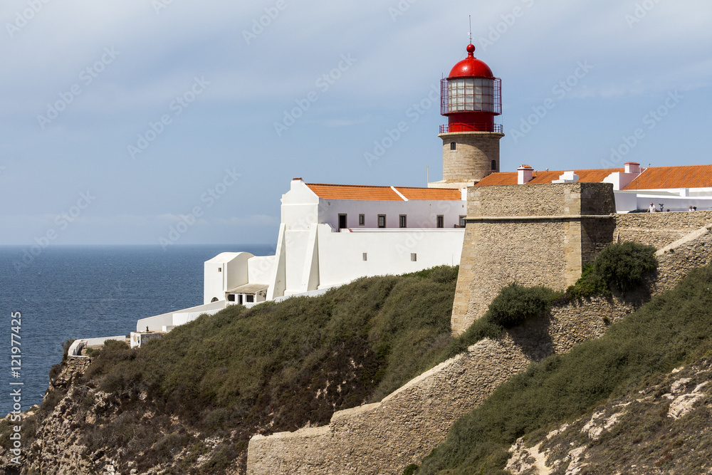 Lighthouse of Sagres, most western point in Europe