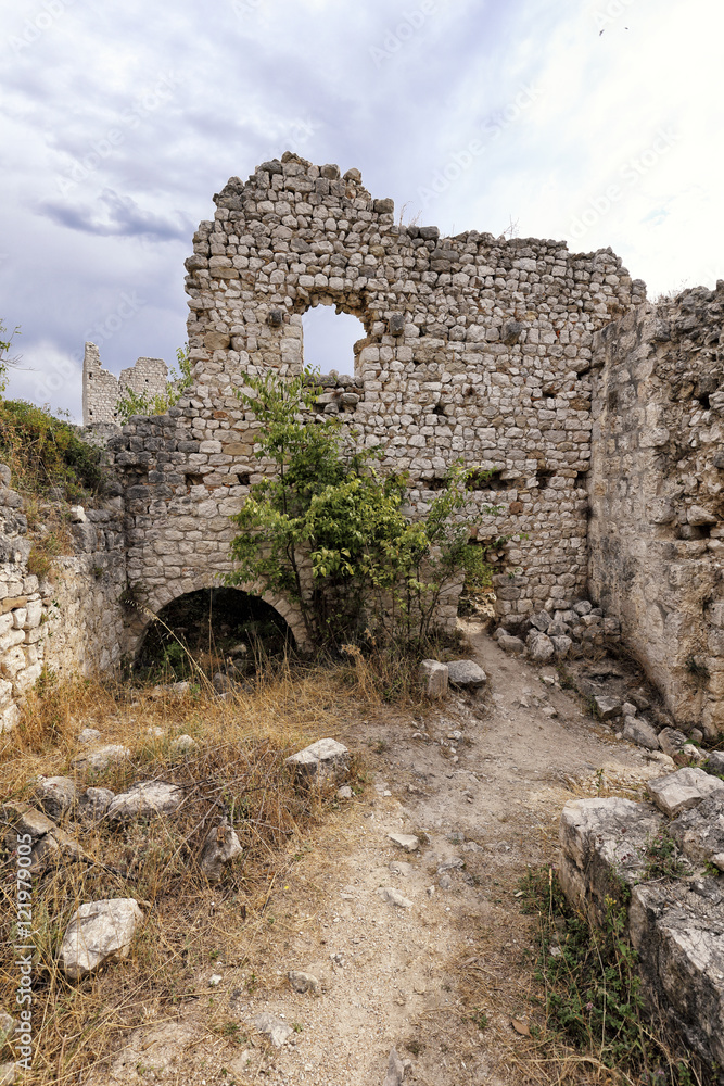 Croatian castle ruins