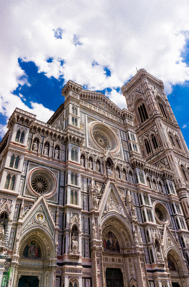 The Basilica di Santa Maria del Fiore  in Florence, Italy