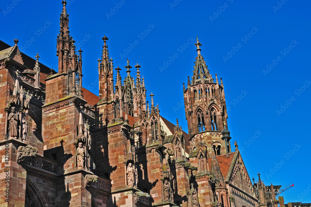 Friburgo, Freiburg - la cattedrale, Germania