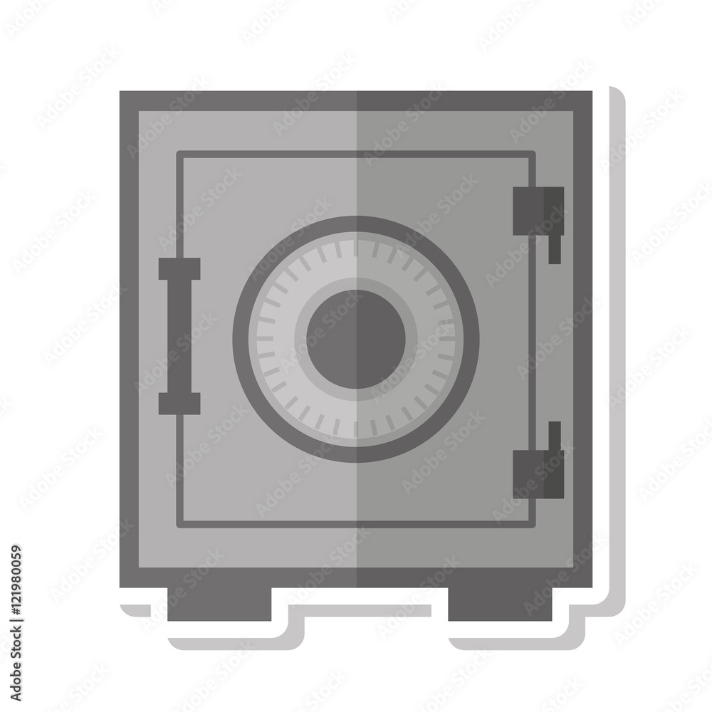 money safe box icon vector illustration design money safe box icon vector illustration design