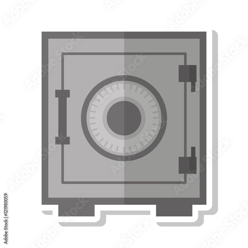 money safe box icon vector illustration design