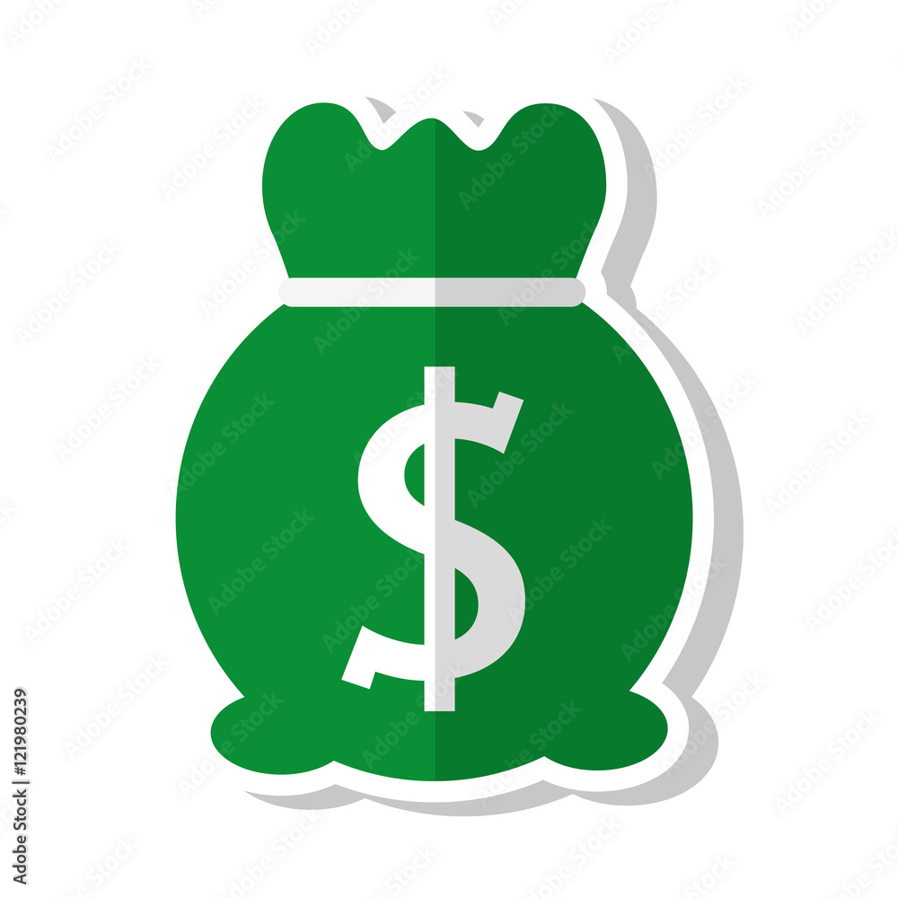 money bag sack icon vector illustration design money bag sack icon vector illustration design