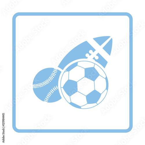 Sport balls icon