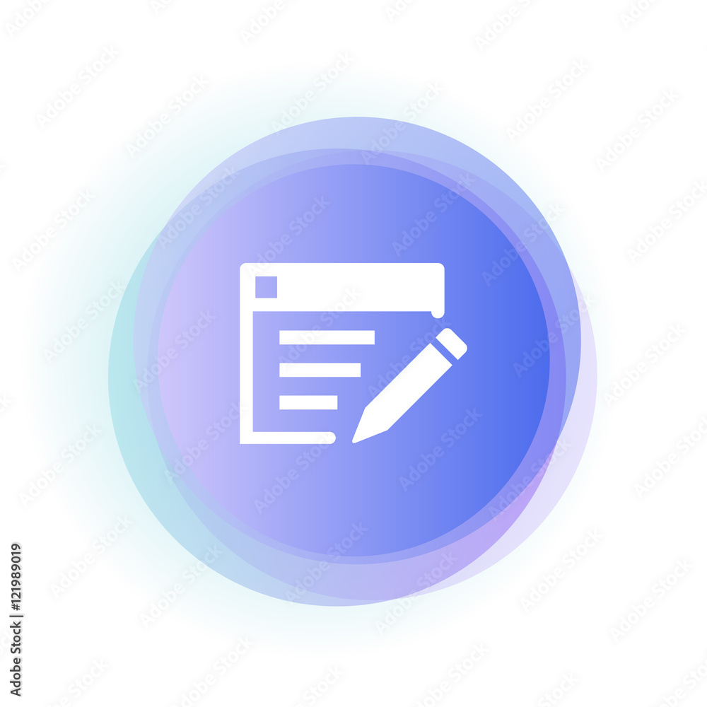 Abstract App Button Abstract App Button