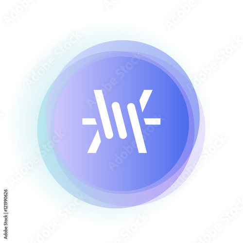 Abstract App Button