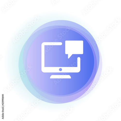 Abstract App Button