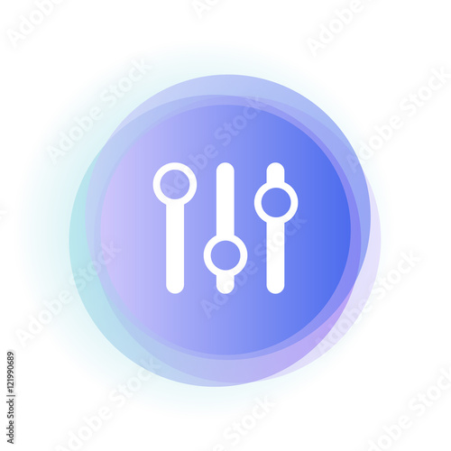 Abstract App Button