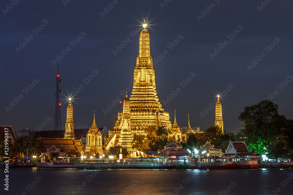Wat Arun in bangkok landmark of thailand