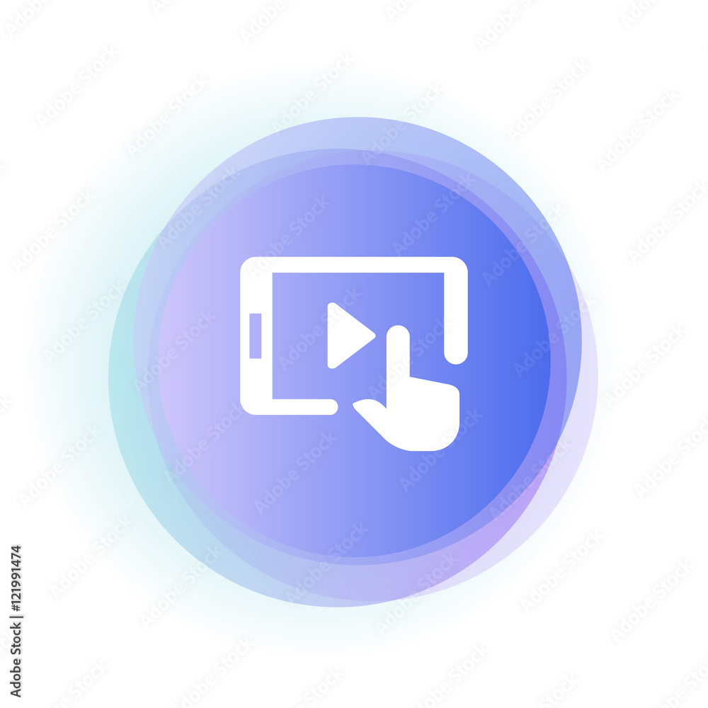 Abstract App Button Abstract App Button