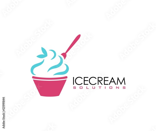 Ice cream logo