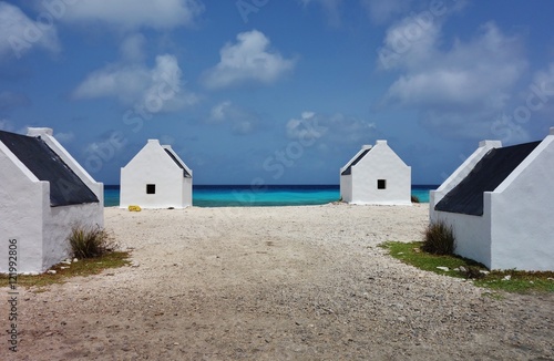 Slave huts in Bonaire