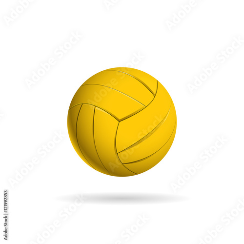 Water polo ball logo for the team and the cup