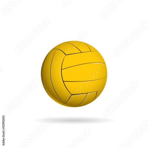 Water polo ball logo for the team and the cup