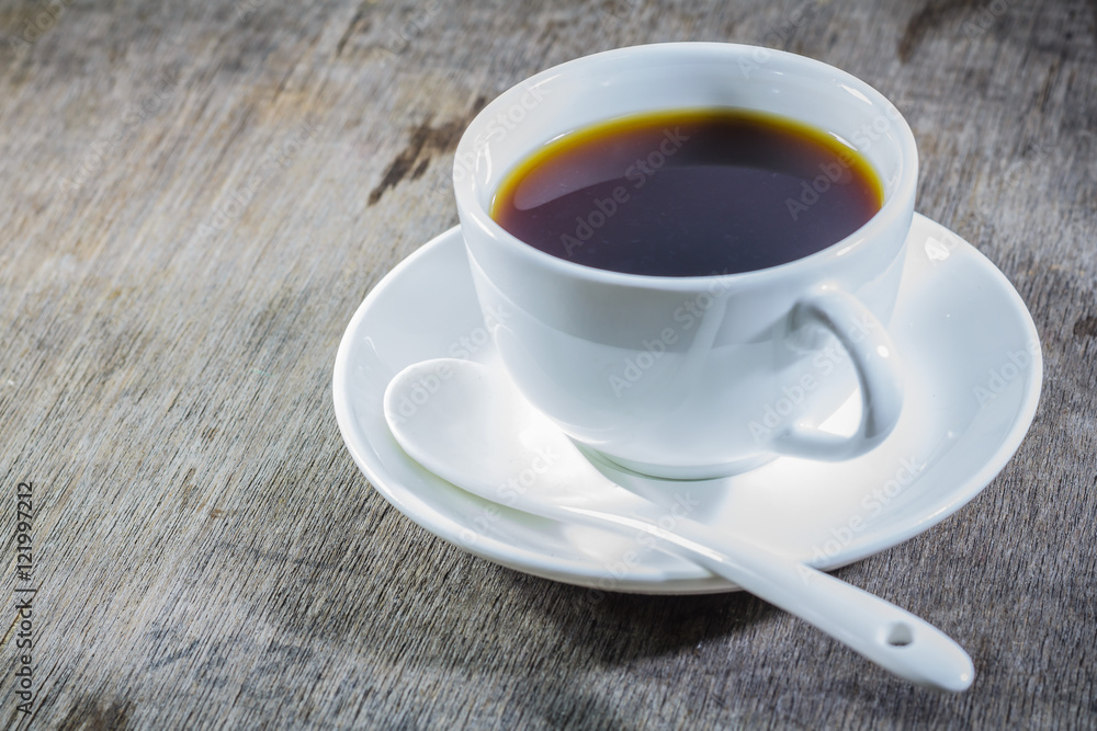 Coffee cup on on table Coffee cup on on table