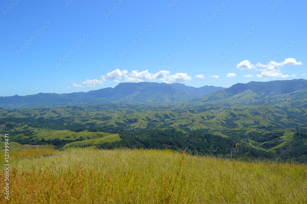 View from the hills behind Nandi