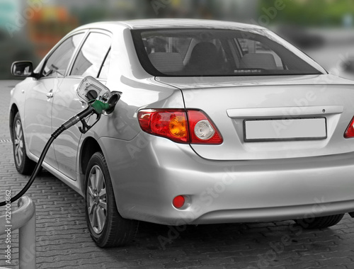 Car refueling on petrol station © Africa Studio