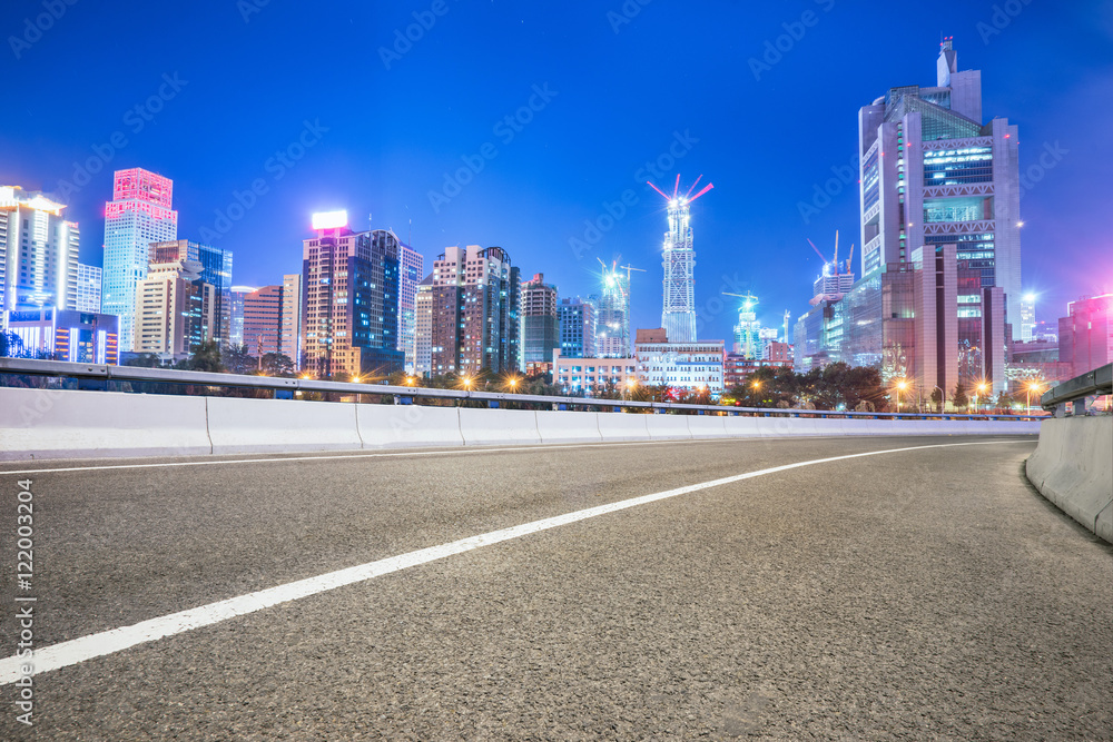 Inner City highway in China.