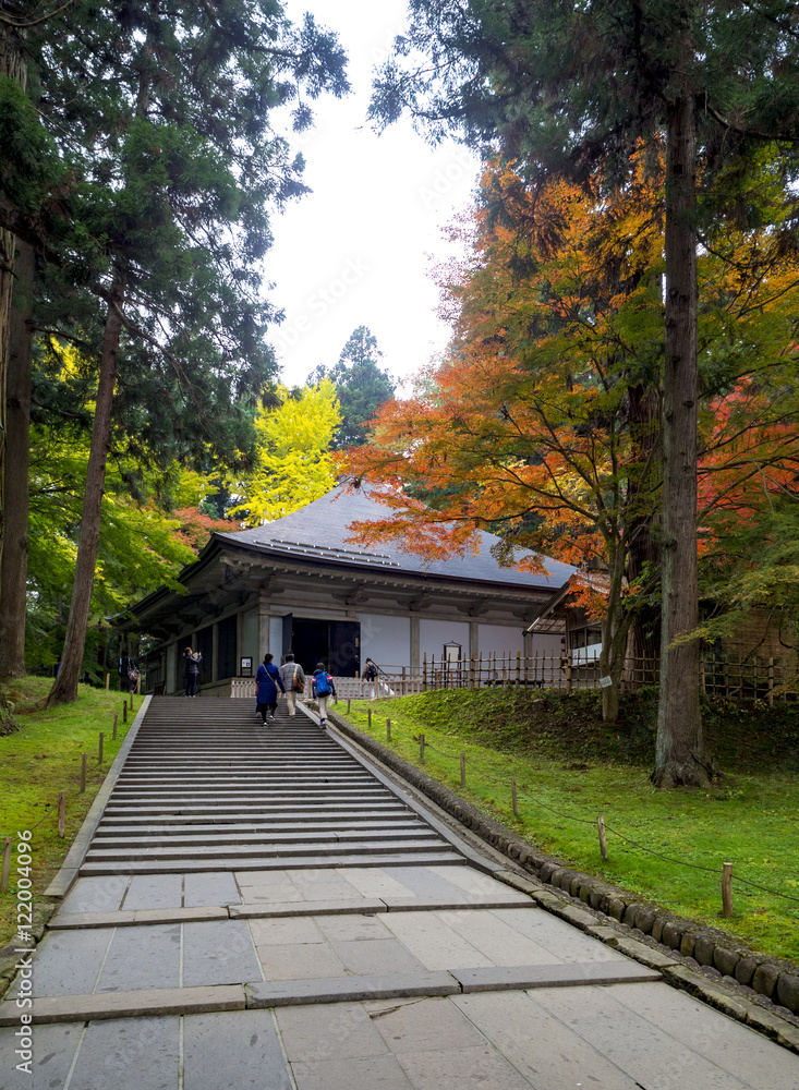 世界遺産 平泉 中尊寺の紅葉 世界遺産 平泉 中尊寺の紅葉