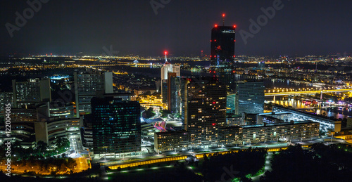 Photography Vienna at night