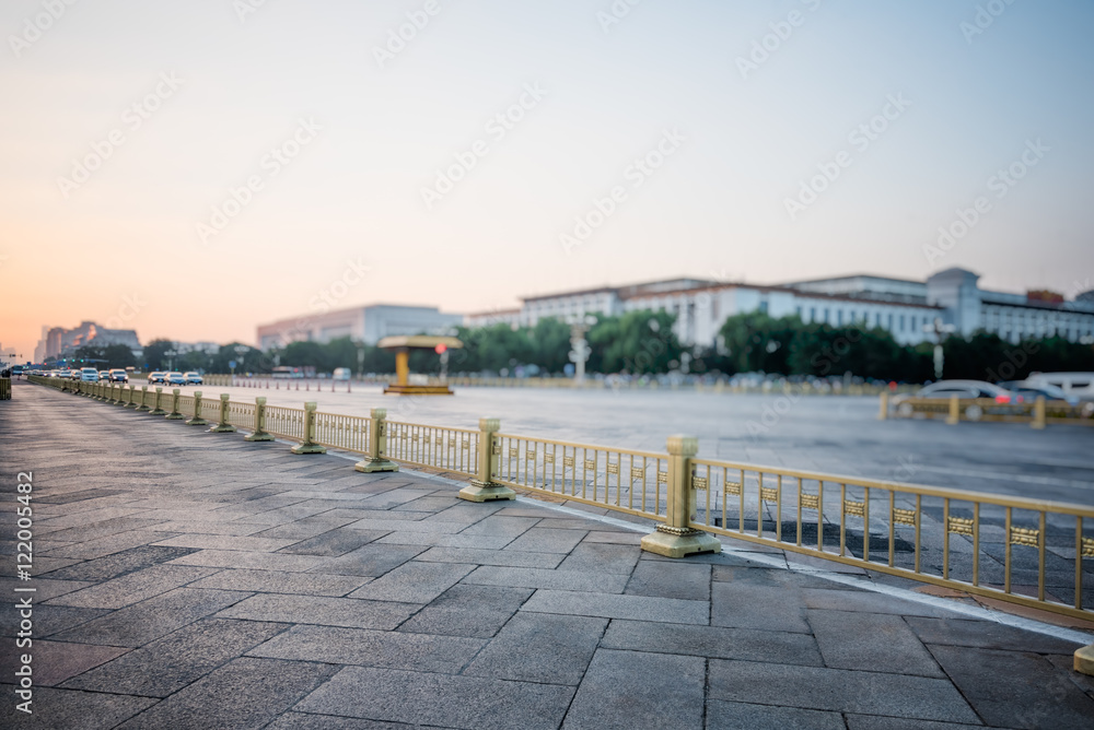 Tiananmen Square in Beijing, China.