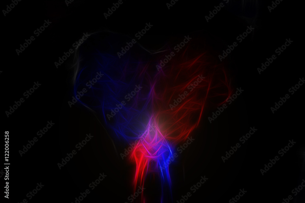 abstract background, smoke Colorful .Artistic abstraction compos