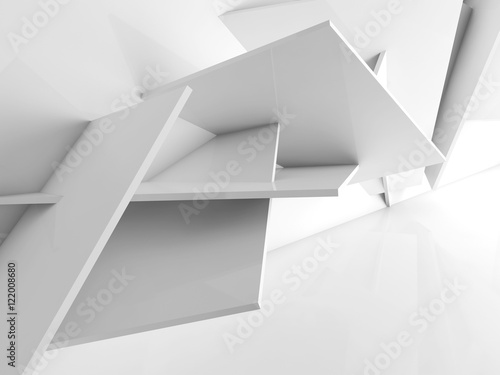 Square blocks. 3d illustration, computer graphic