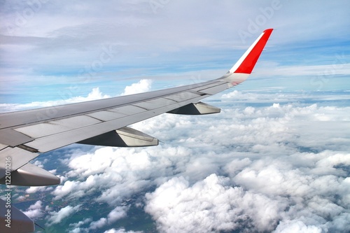  Fly in the sky from bangkok to chiangmai thailand