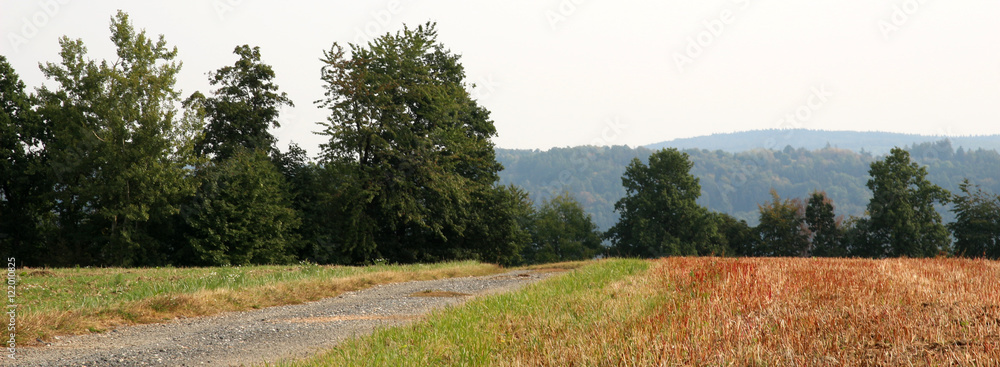 Beautiful mountain landscape in the Jeseníky,Czech republic