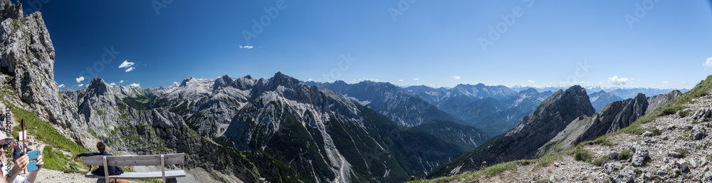 Karwendel - Blick auf Naturpark Karwendel