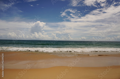 sea beach blue sky sand sun daylight relaxation landscape viewpoint 